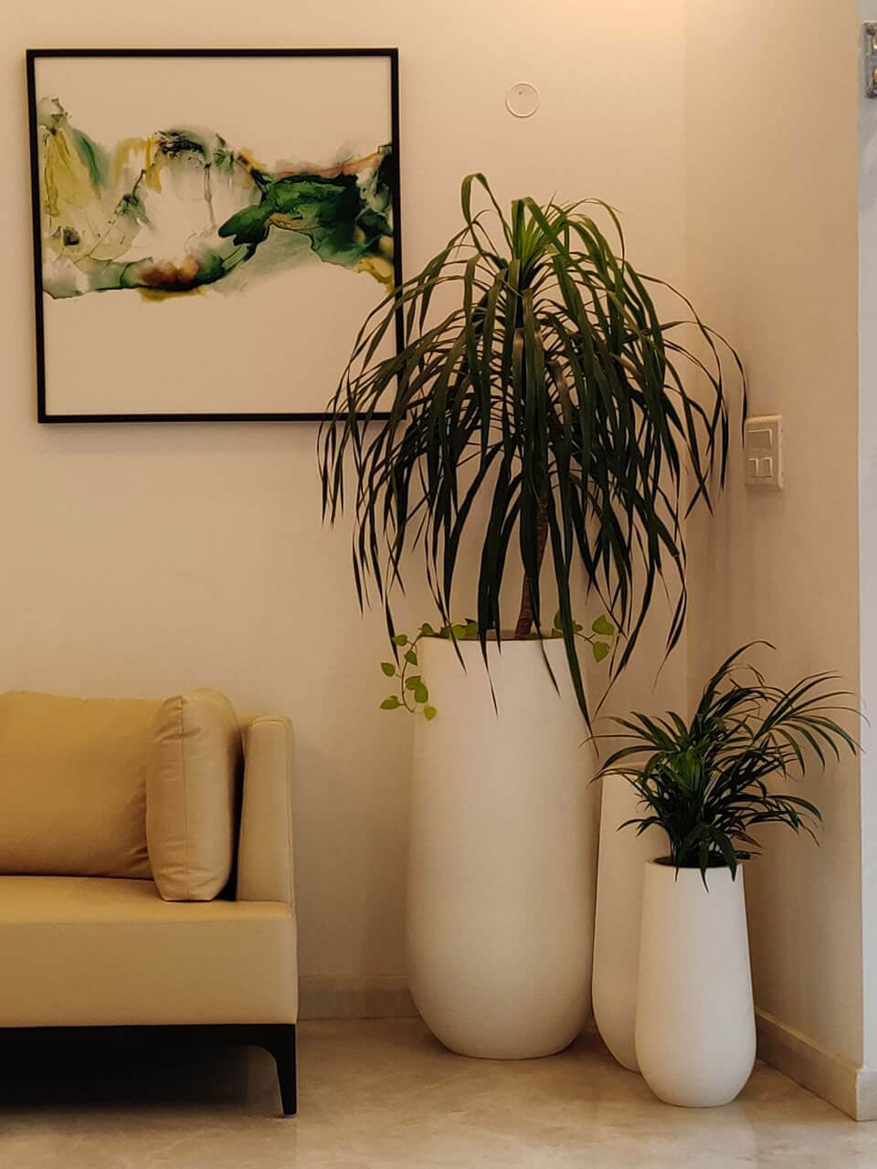 beautiful planters indoor