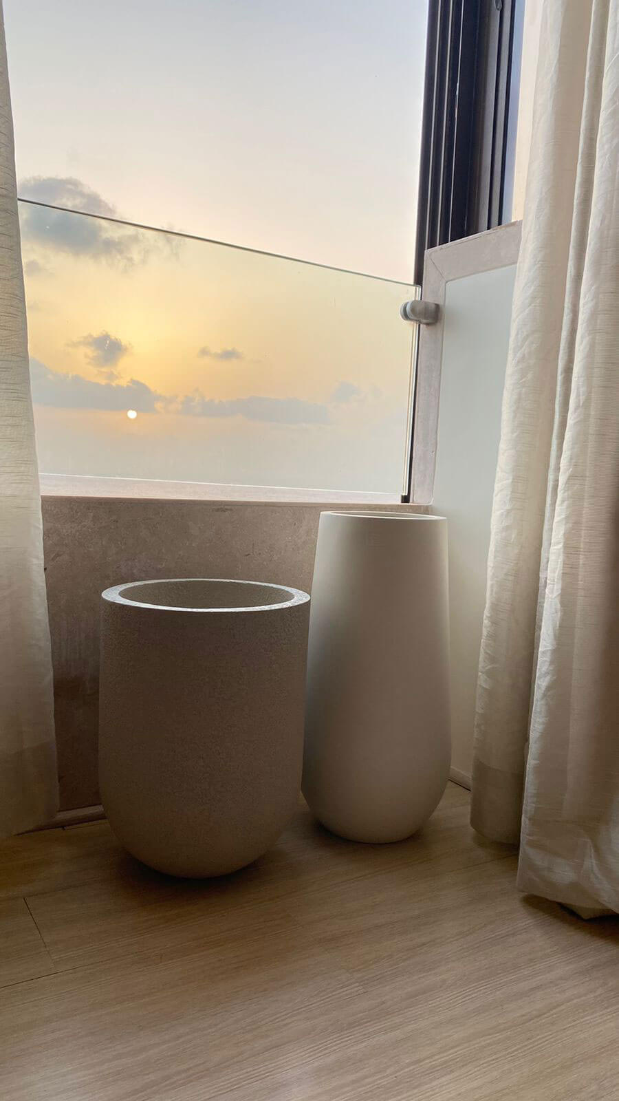 designer garden pots